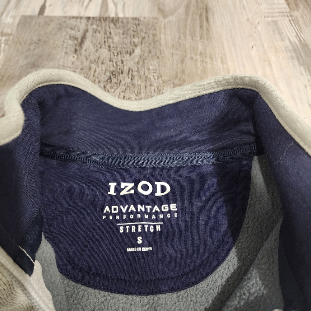 IZOD "Performance Advantage Stretch" Gray Quarter… - image 4